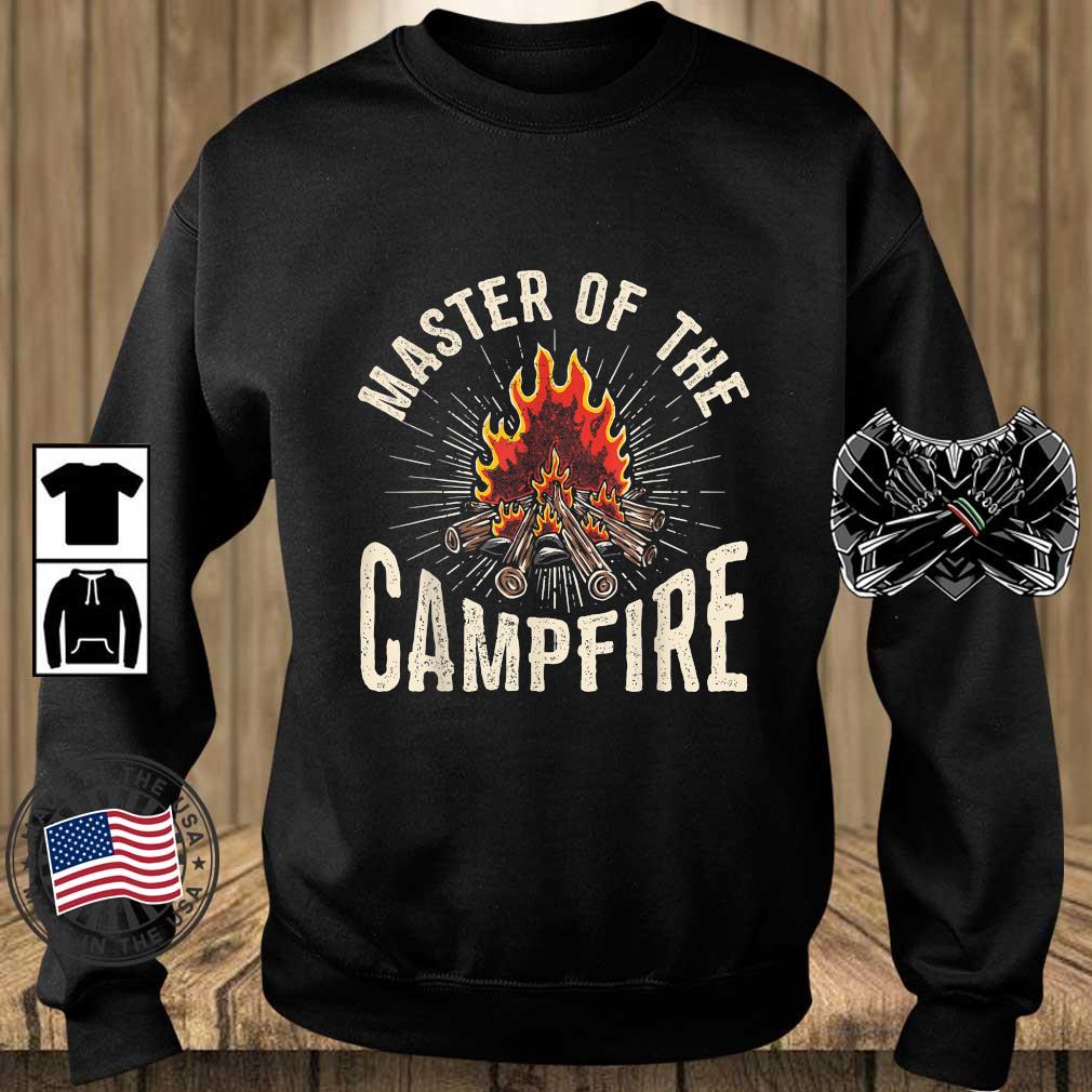 Master Of The Campfire Wilderness Glamping Campfire Nature Shirt