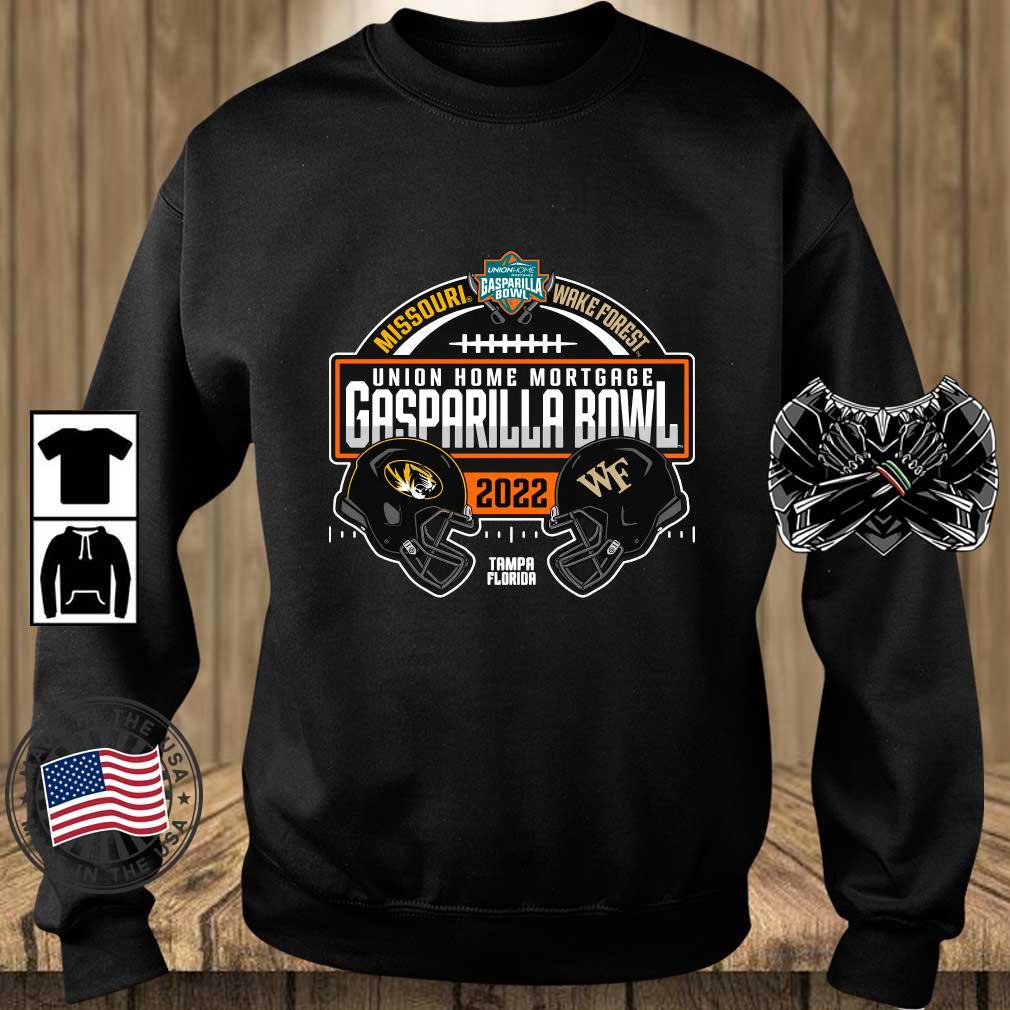 Missouri Vs Wake Forest Union Home Mortgage Gasparilla Bowl 2022 Tampa Florida sweatshirt