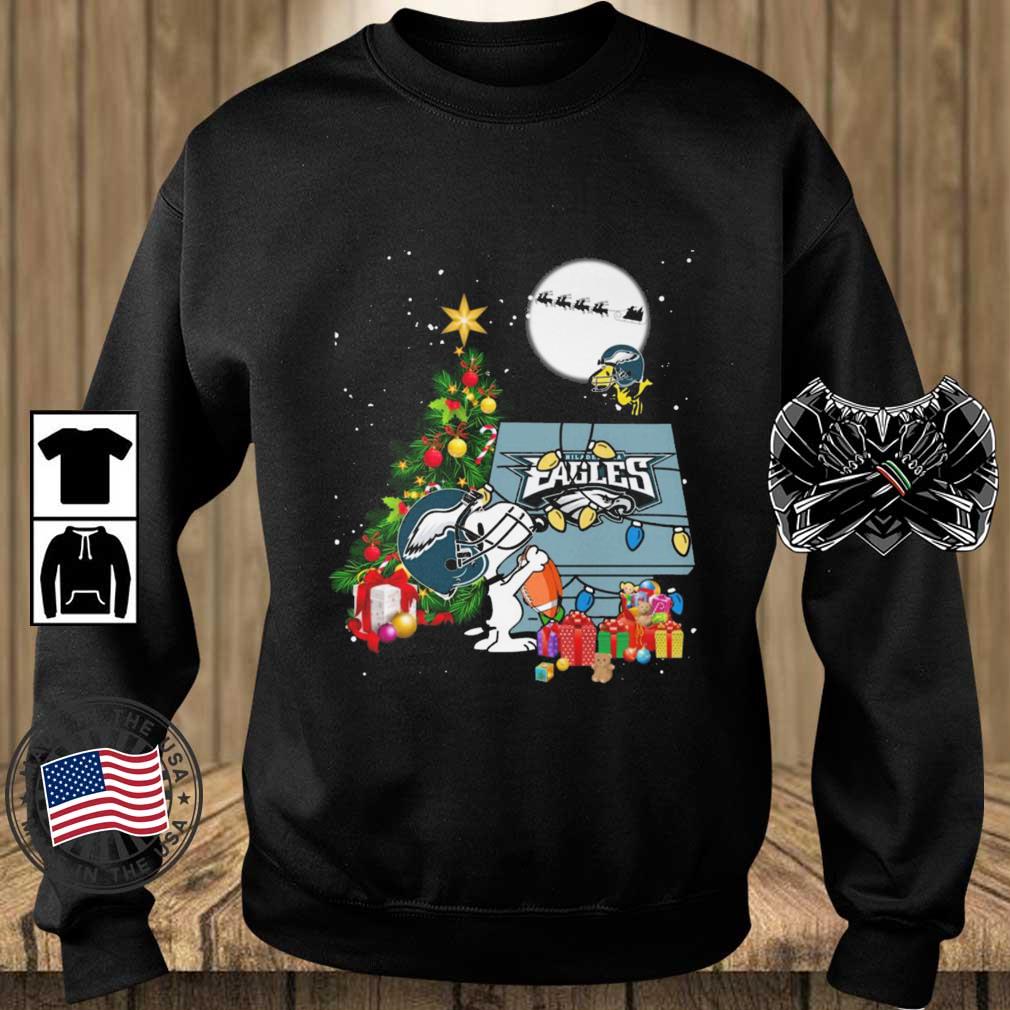 Snoopy And Woodstock Philadelphia Eagles 2022 Christmas sweater