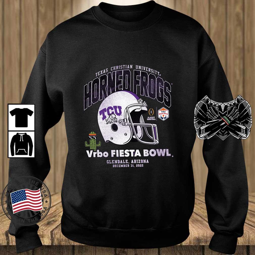 Texas Christian University TCU Horned Frogs Vrbo Fiesta Bowl 2022 shirt