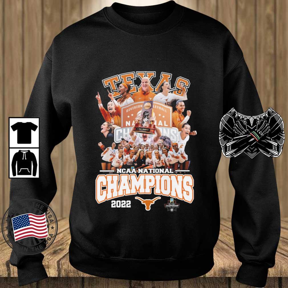 Texas Longhorns Division Volleyball 2022 NCAA National Champions shirt