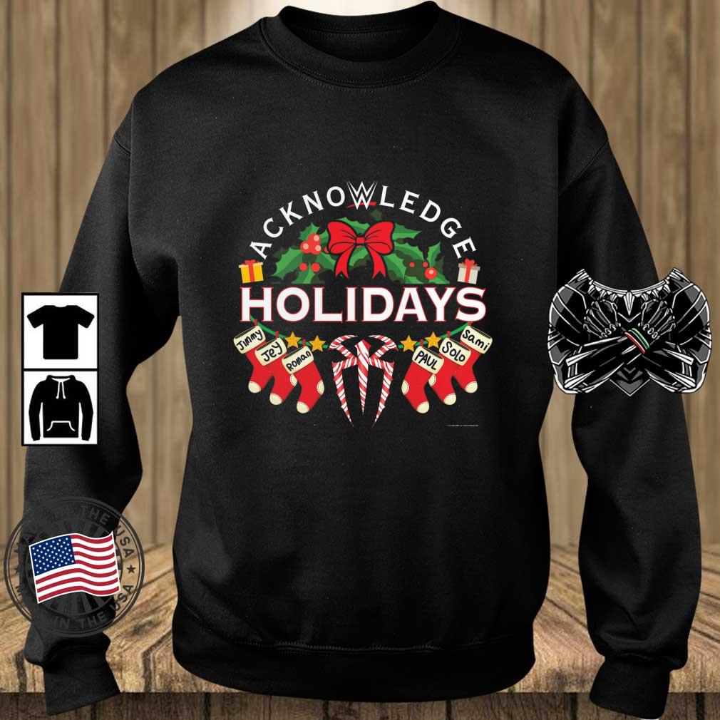 The Bloodline Acknowledge The Holidays Stockings Christmas sweater