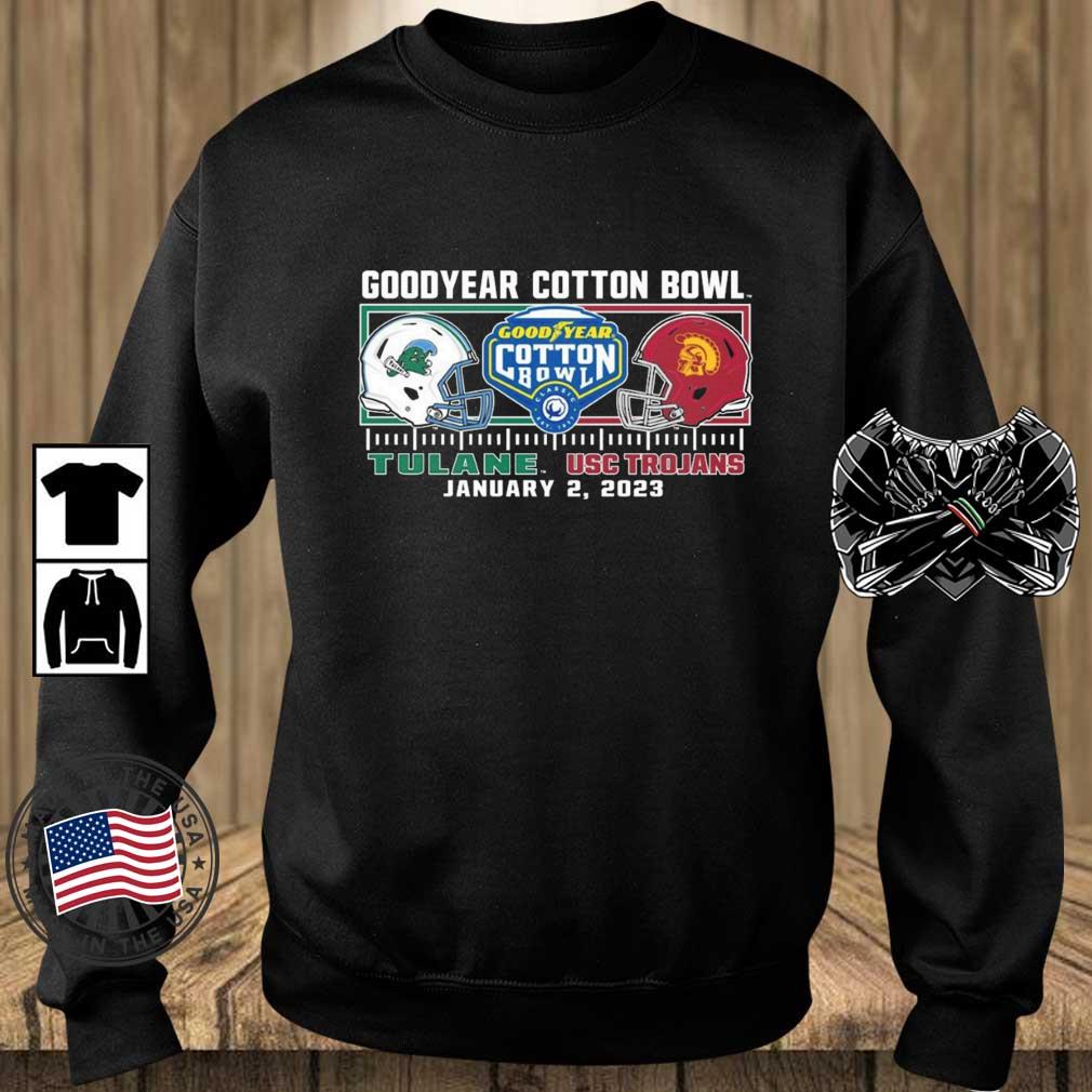 Tulane Green Wave Vs USC Trojans Goodyear Cotton Bowl January 2, 2023 shirt