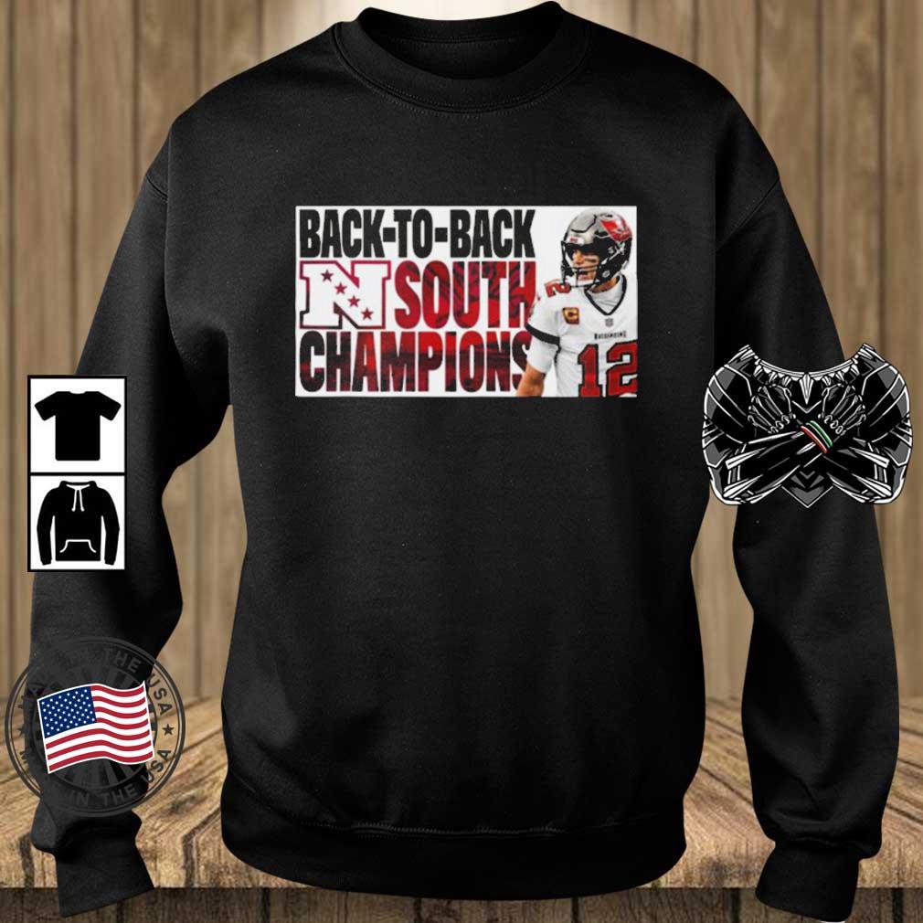Tampa Bay Buccaneers Back To Back South Champions shirt