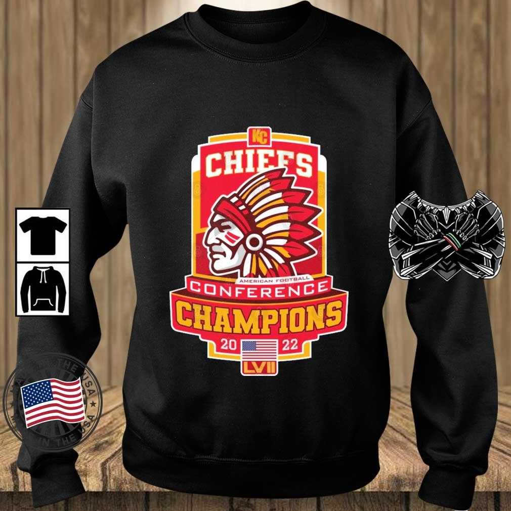Kansas City Chiefs American Football Conference Champions 2022 LVII shirt