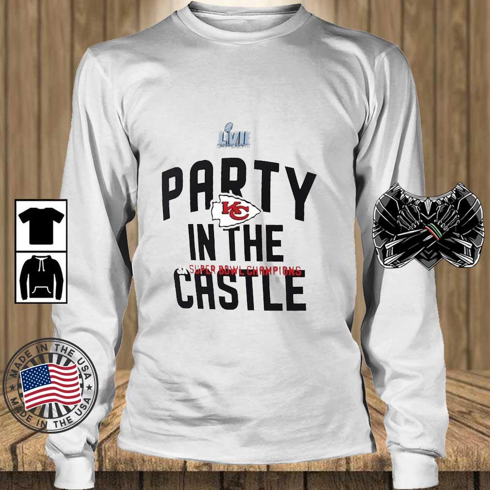 Kansas City Chiesf Party In The Castle 3x Super Bowl Champions shirt