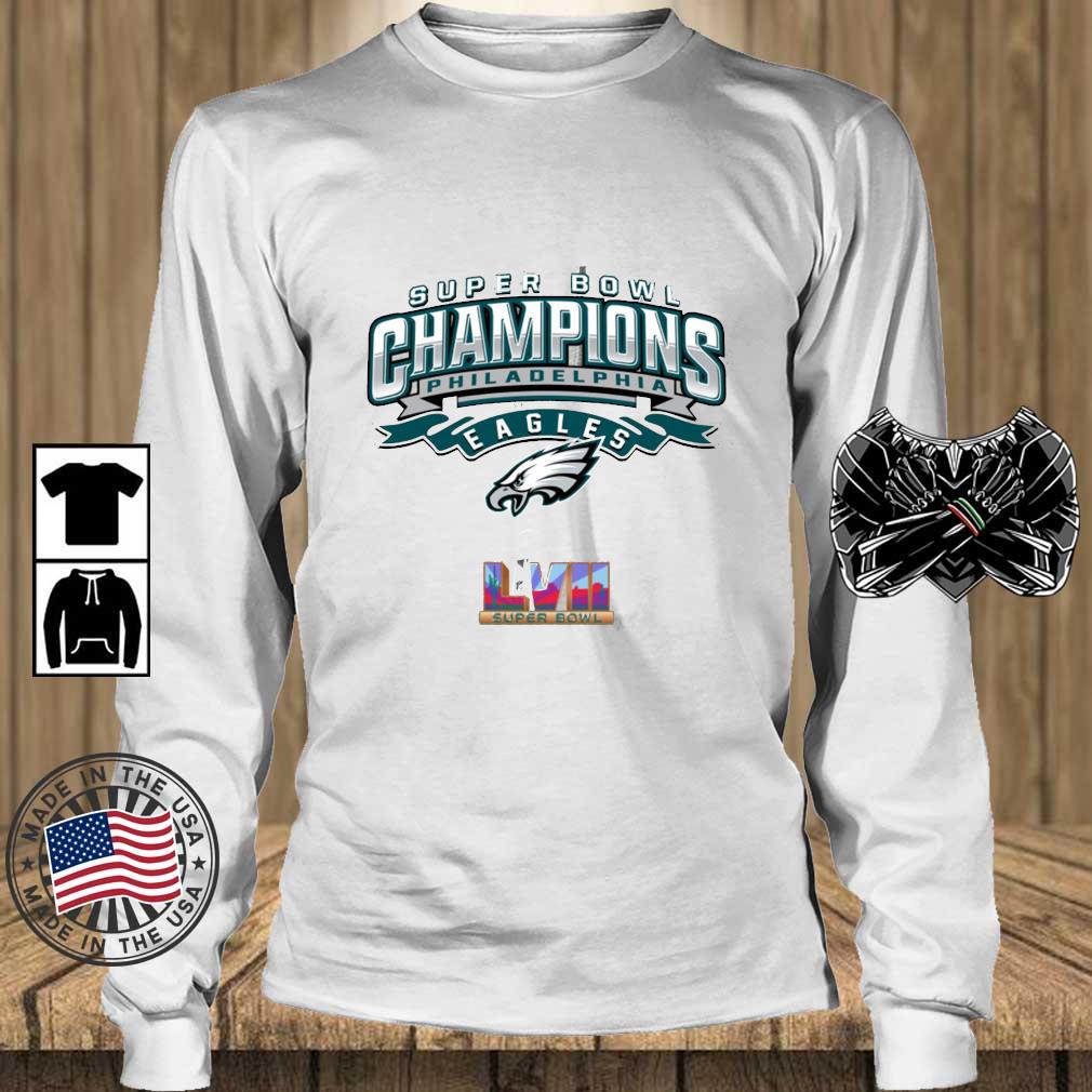 NFL Philadelphia Eagles Super Bowl LVII Champions 2023 shirt