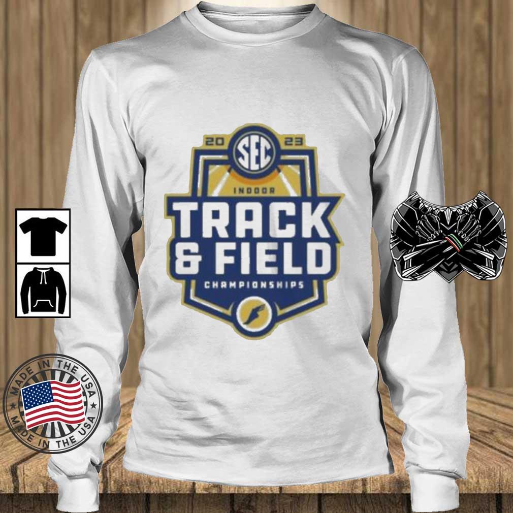 Official 2023 Sec Women's Indoor Track & Field Championship shirt