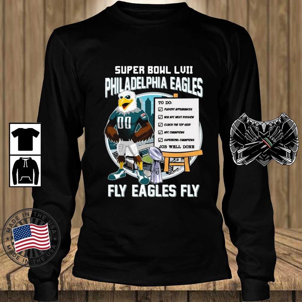 fly eagles fly long sleeve shirt
