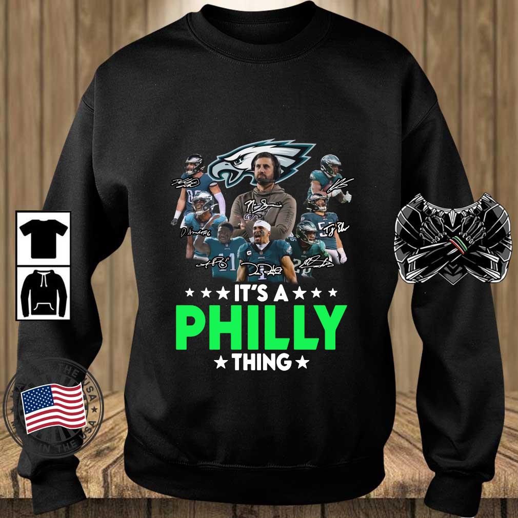 Top It's A Philly Thing Eagles Signatures shirt