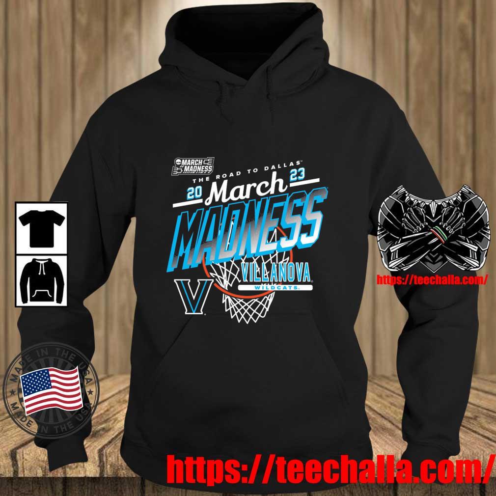Villanova Wildcats The Road To Dallas 2023 March Madness s Teechalla hoodie den