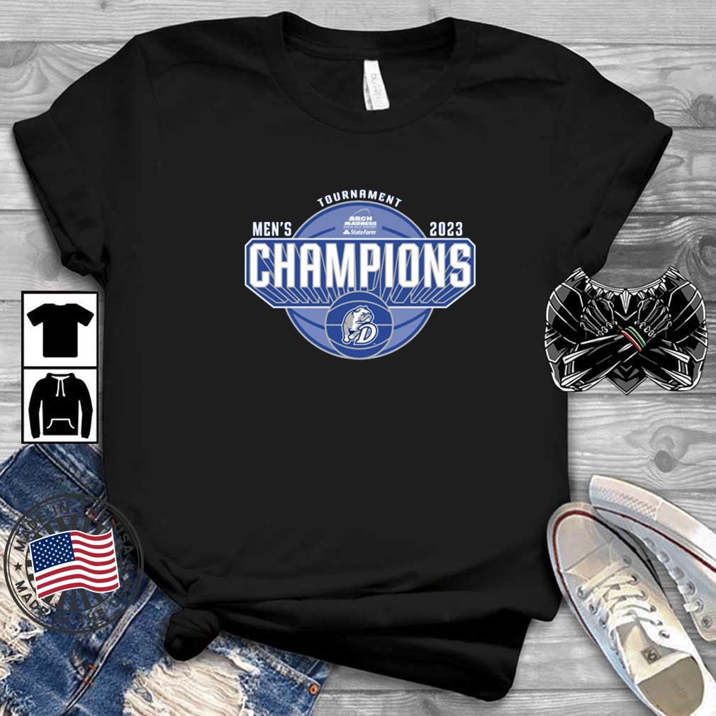 Drake Bulldogs 2023 MVC TOurnament Champions shirt