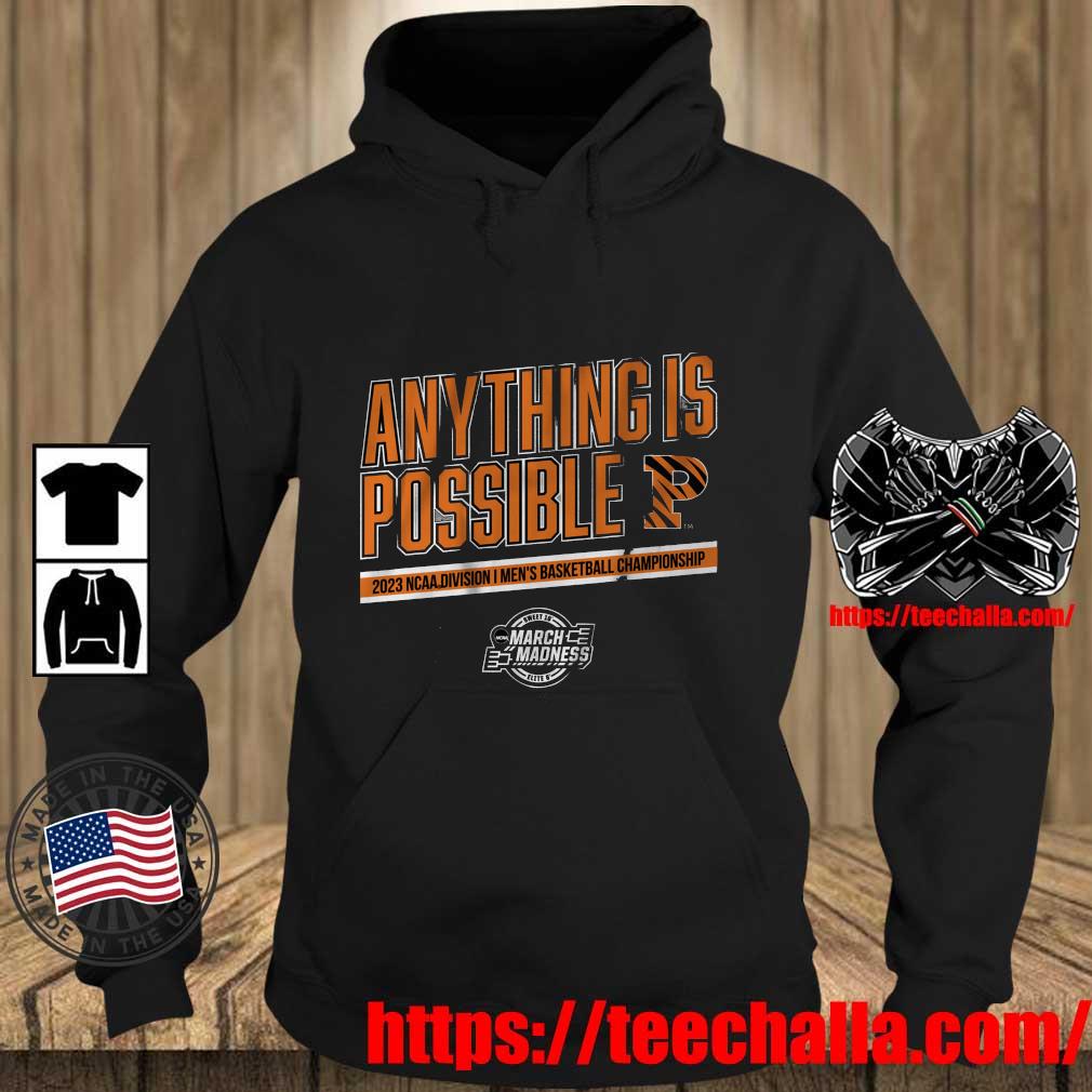 Princeton Tigers Anything Is Possible 2023 NCAA Division I Men's Basketball Championship s Teechalla hoodie den