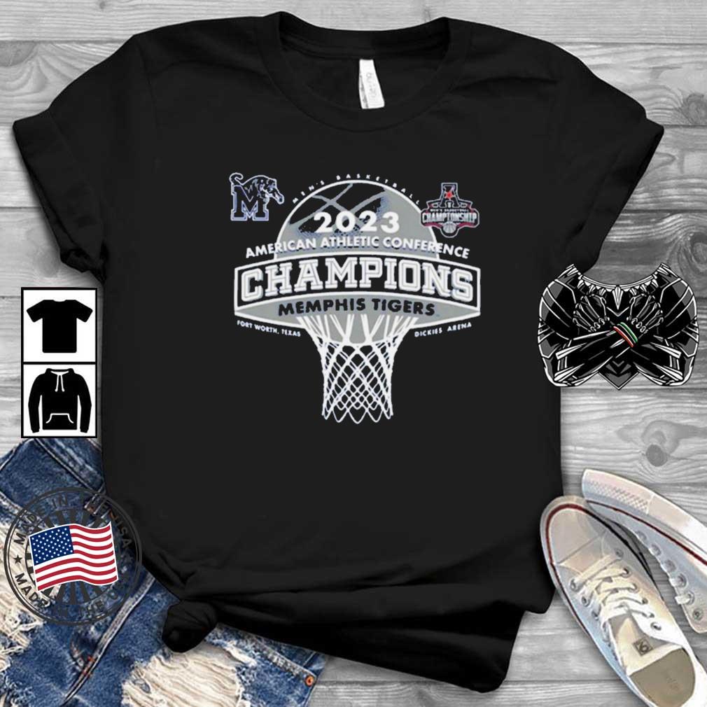 Memphis Tigers 2023 AAC Men’s Basketball Conference Tournament Champions Shirt