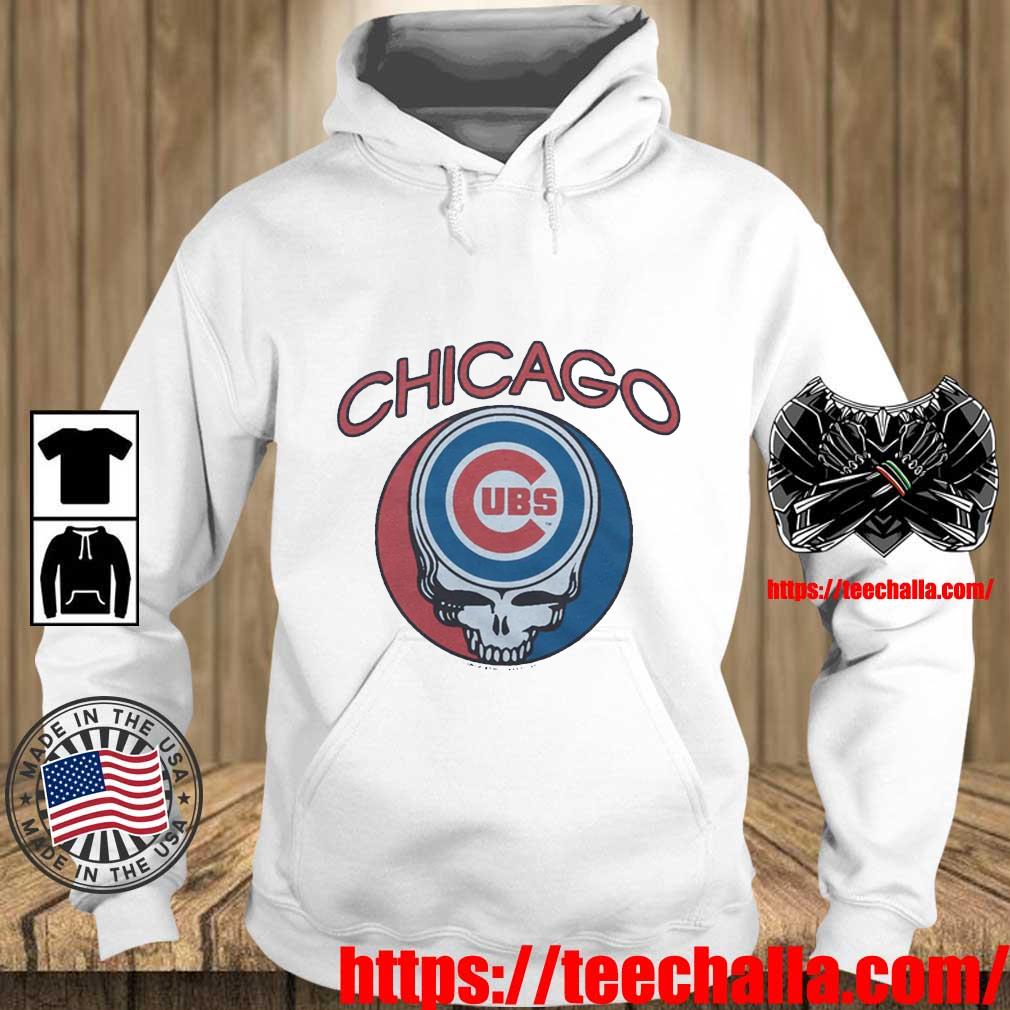 Chicago Cubs Homage Grateful Dead Tri-Blend Shirt Teechalla hoodie trang