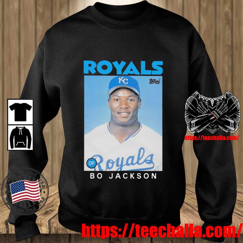 bo jackson baseball jersey royals