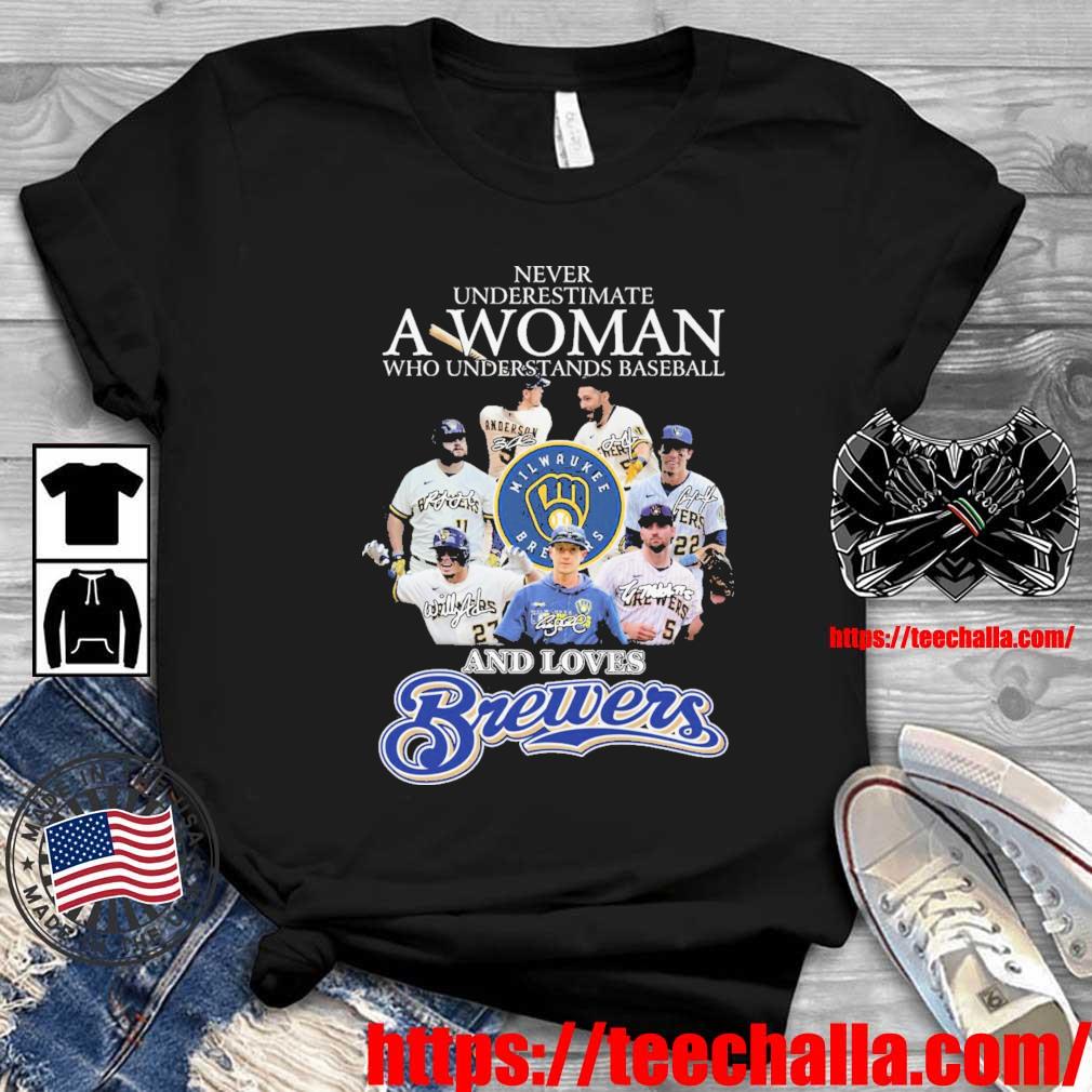 Official Never Underestimate A Woman Who Understands Baseball And