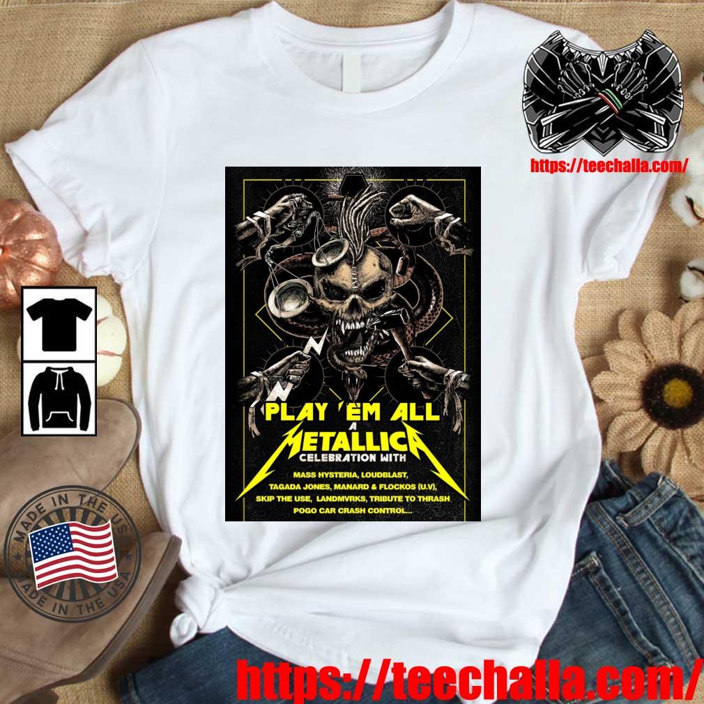 Play 'Em All A Metallica Celebration With Bataclan 2023 Shirt