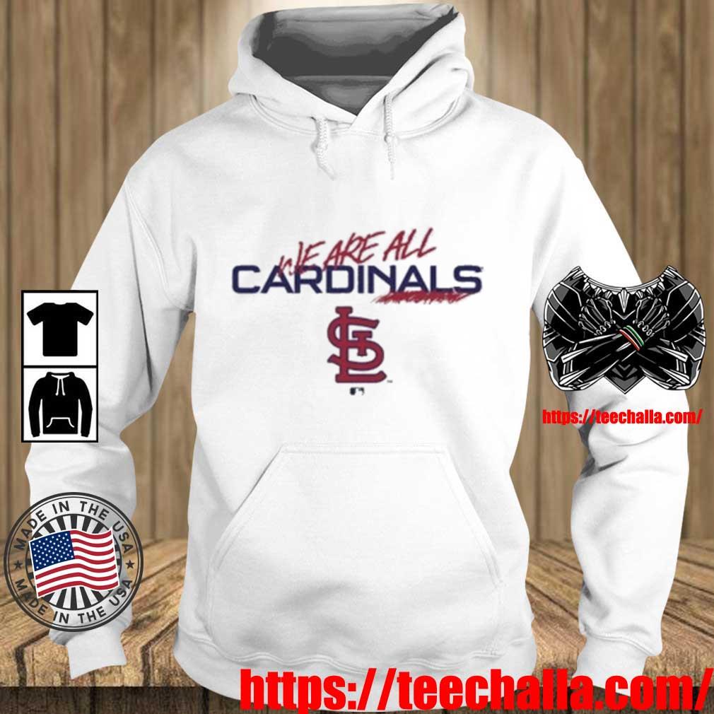 St. Louis Cardinals We Are All Tri-blend Shirt Teechalla hoodie trang
