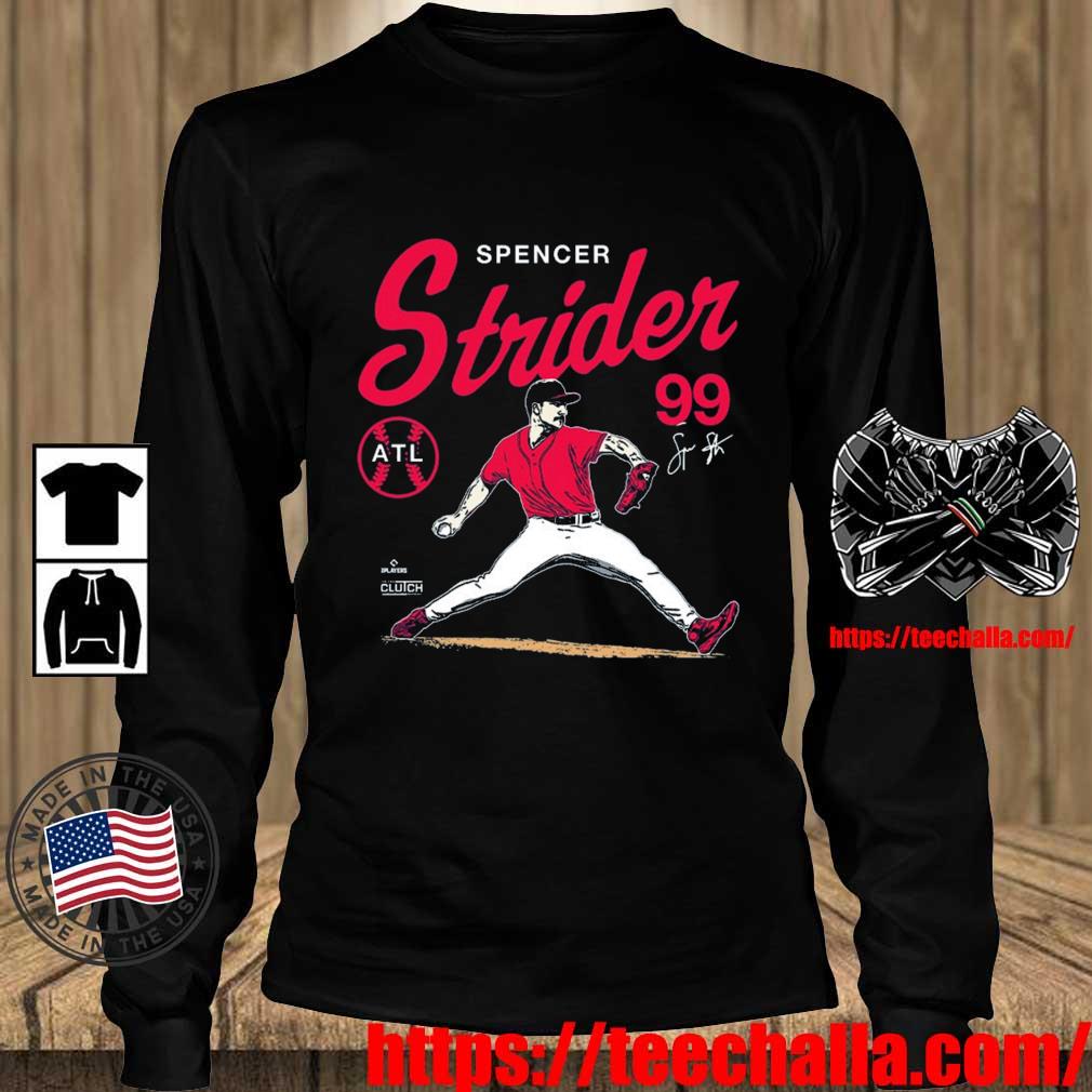 Atlanta Braves Spencer Strider MLBPA signature shirt, hoodie