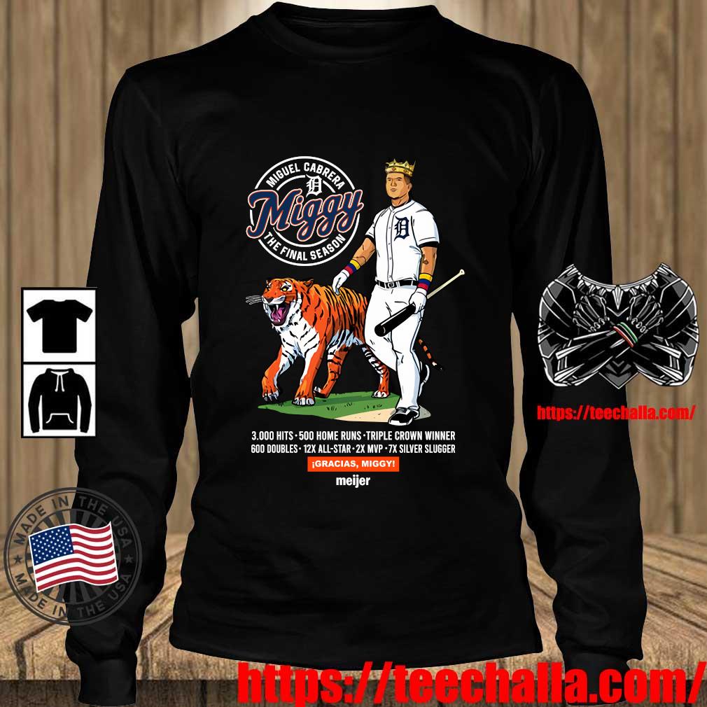 Gracias Miggy The Final Season Homepage Detroit Tigers Shirt