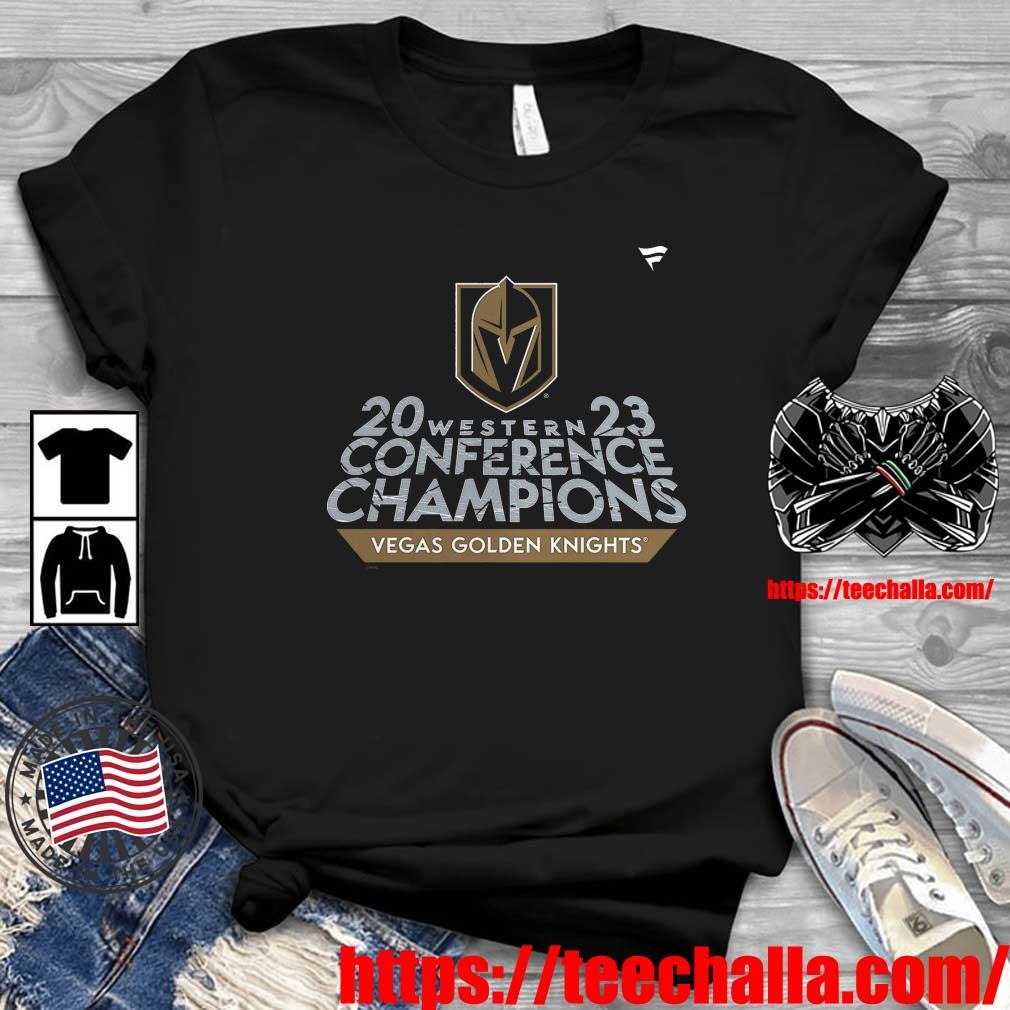HOT!! Vegas Golden Knights 2023 Western Conference Champions Locker Room  T-Shirt