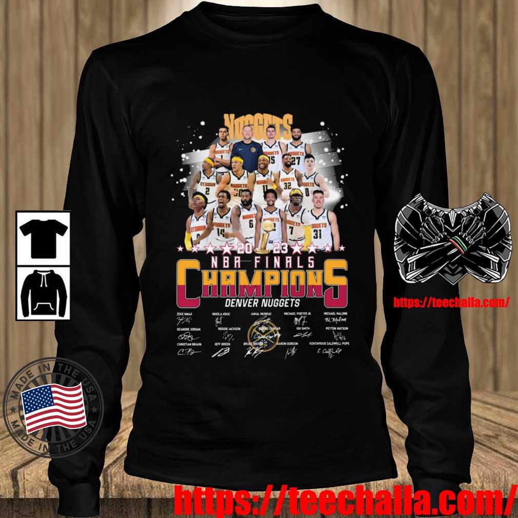 All Player Of The Denver Nuggets 2023 Nba Championship T Shirt, Denver  Nuggets T Shirt For Fan, hoodie, sweater, long sleeve and tank top