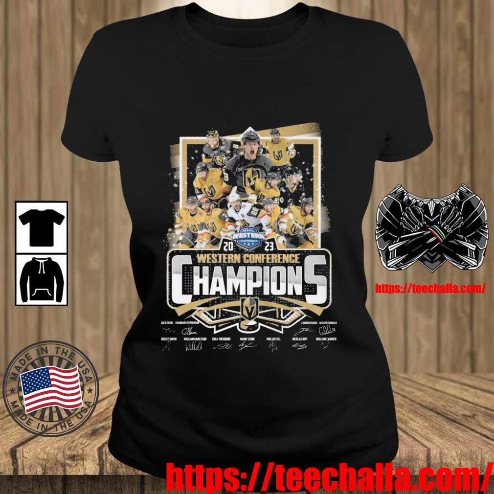 Vegas Golden Knights Team Hockey 2023 Western Conference Champions