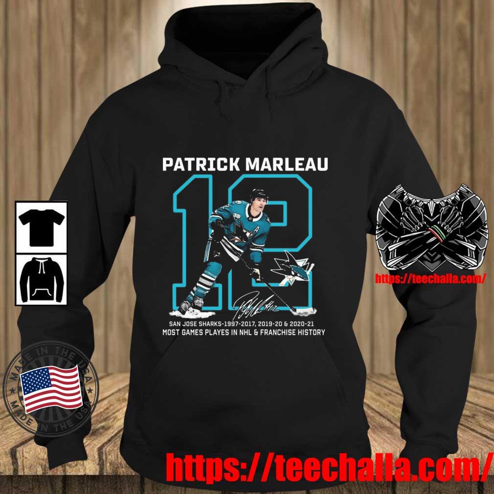 Official patrick Marleau San Jose Sharks Shirt, hoodie, sweater, long  sleeve and tank top