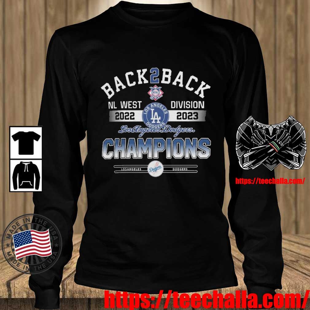 Los Angeles Dodgers NL West Division Champions 2023 T-Shirt