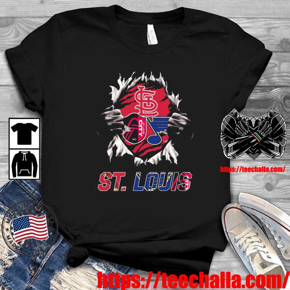 Original Blood Inside Me St Louis Teams Sport 2023 shirt