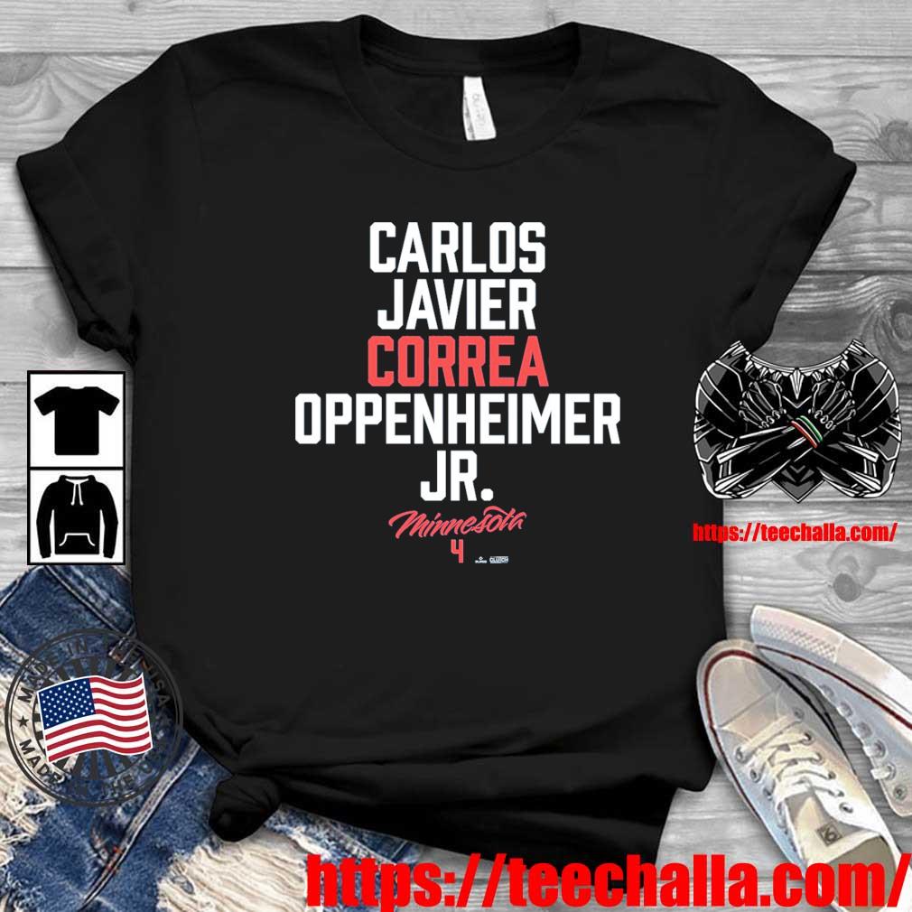 Original Carlos Javier Correa Oppenheimer Jr Minnesota shirt