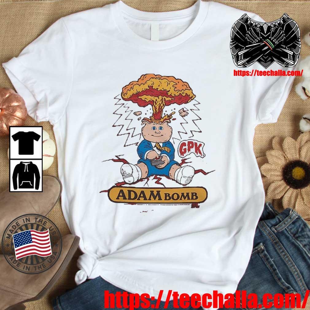 Original Garbage Pail Kids Adam Bomb shirt