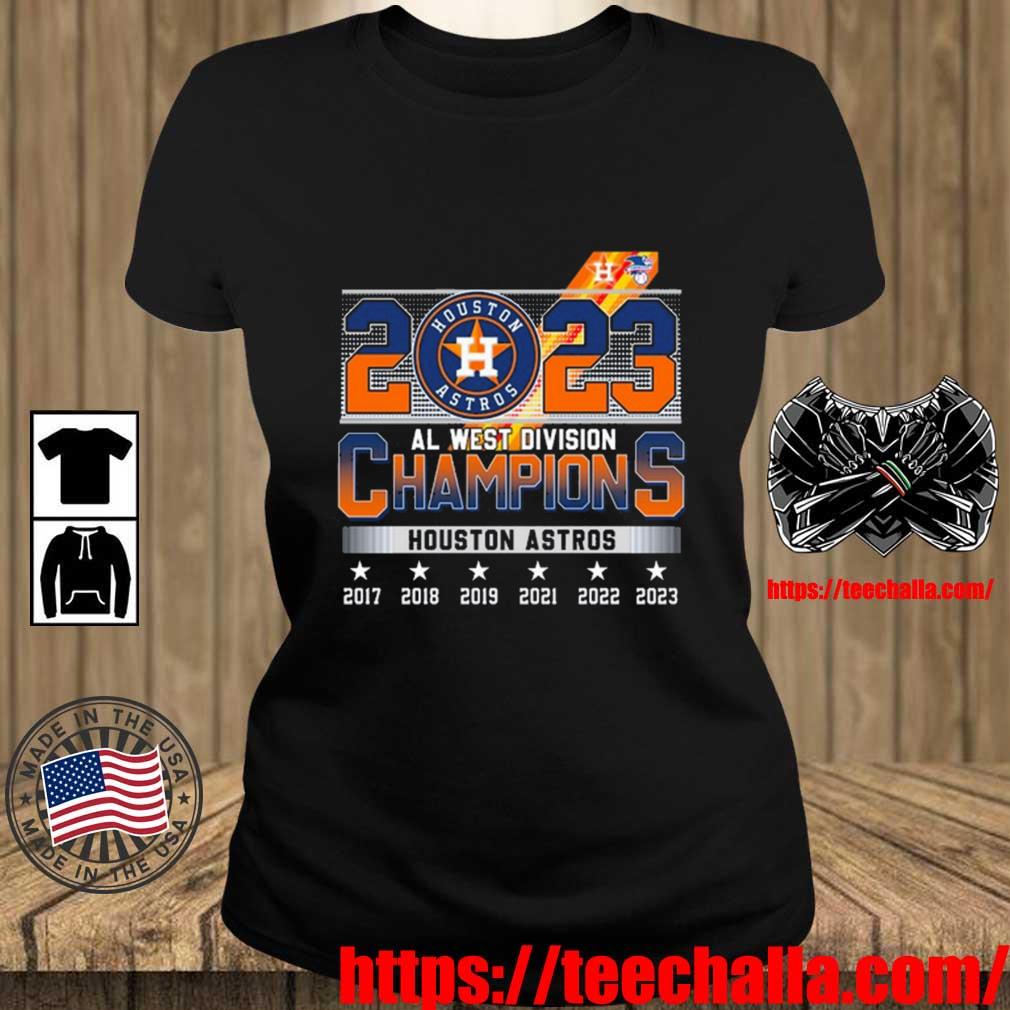 Original Houston Astros 2023 Al West Division Champions shirt, hoodie,  sweater, long sleeve and tank top