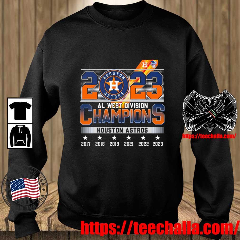 Original Houston Astros 2023 Al West Division Champions shirt, hoodie,  sweater, long sleeve and tank top