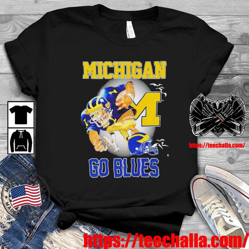 Original Michigan go Blues shirt