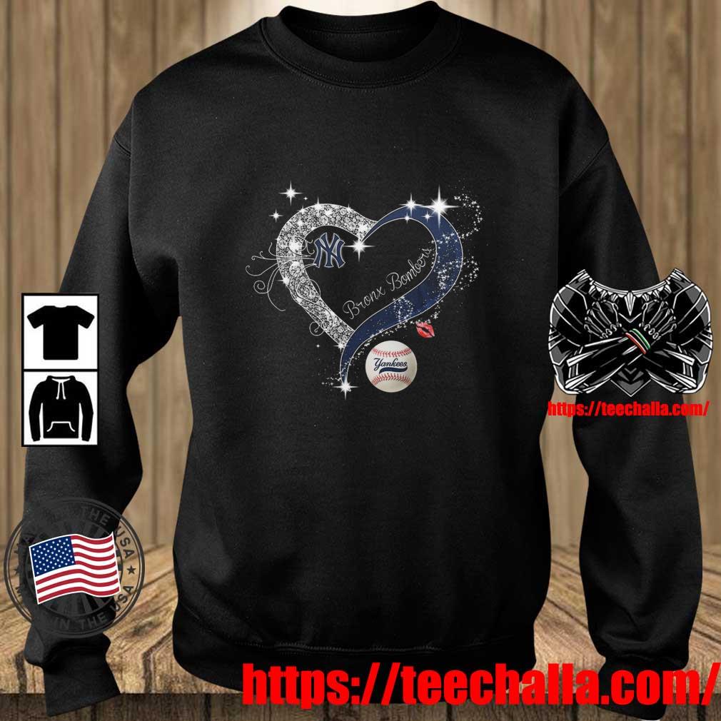 New York Yankees Bronx Bombers Heart T-Shirt, hoodie, sweater, long sleeve  and tank top