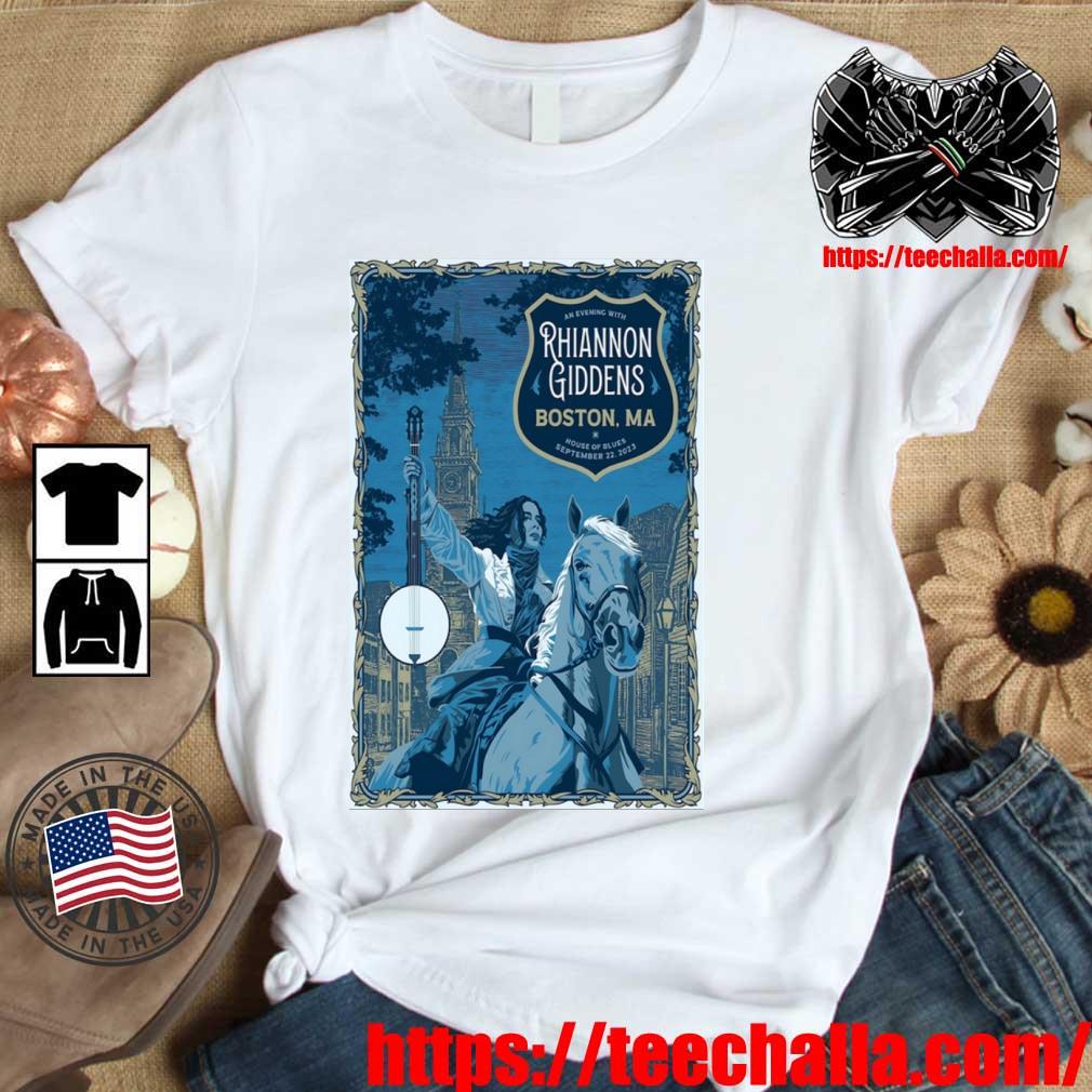 Original Rhiannon Giddens Boston MA Citizens House of Blues Sept 22 2023 shirt