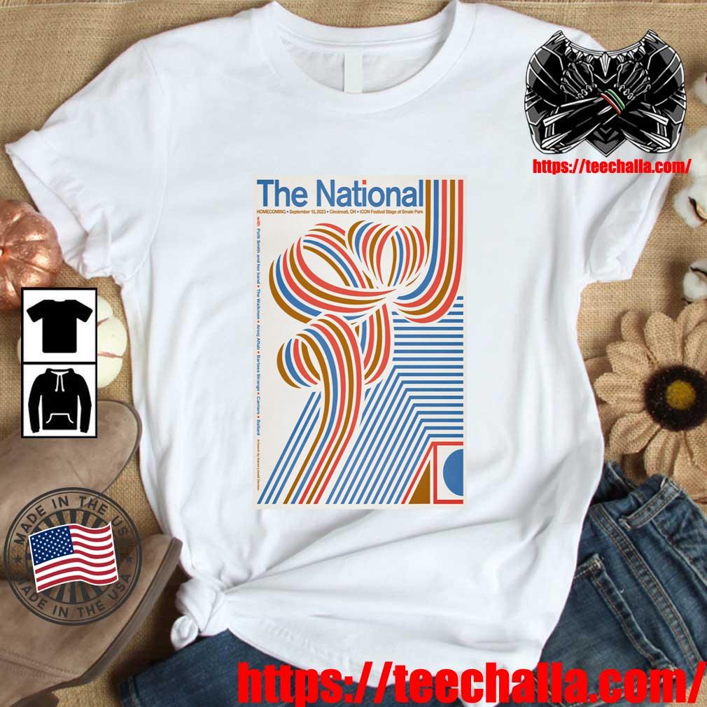 The National Cincinnati, OH September 15 2023 t-shirt