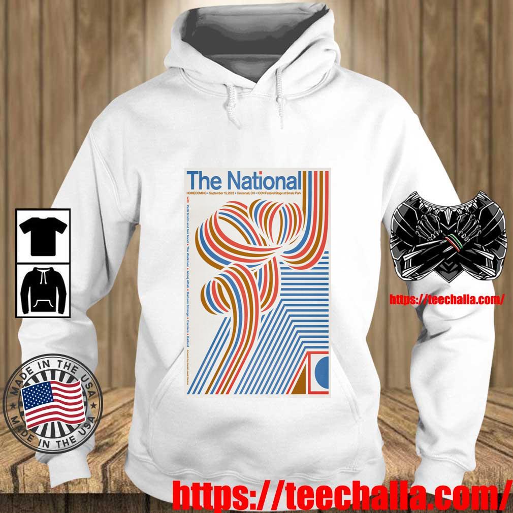 The National Cincinnati, OH September 15 2023 t-s Teechalla hoodie trang
