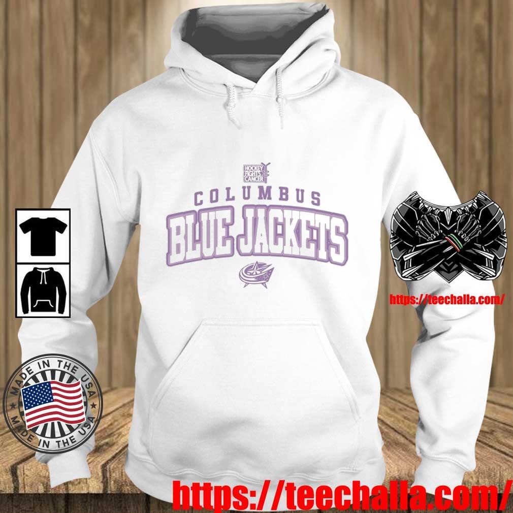 Columbus Blue Jackets Levelwear Hockey Fights Cancer Richmond T-shirt, Sweater, Hoodie, And Long Sleeved, Ladies, Tank Top