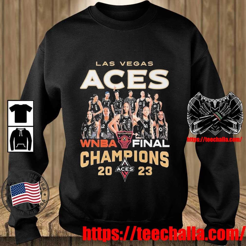 Original Las Vegas Aces Team Players WNBA Final Champions 2023 Shirt,  hoodie, sweater, long sleeve and tank top