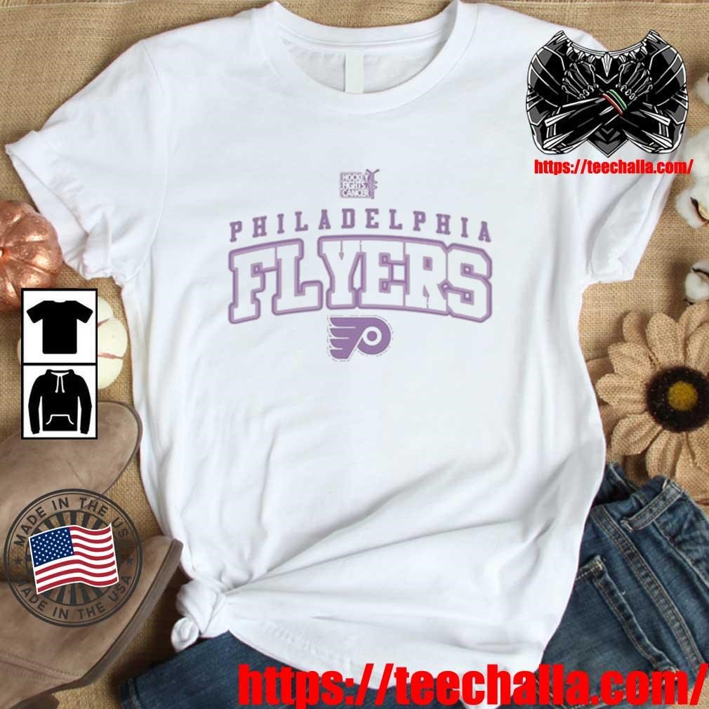 Philadelphia Flyers Levelwear Hockey Fights Cancer Richmond Shirt