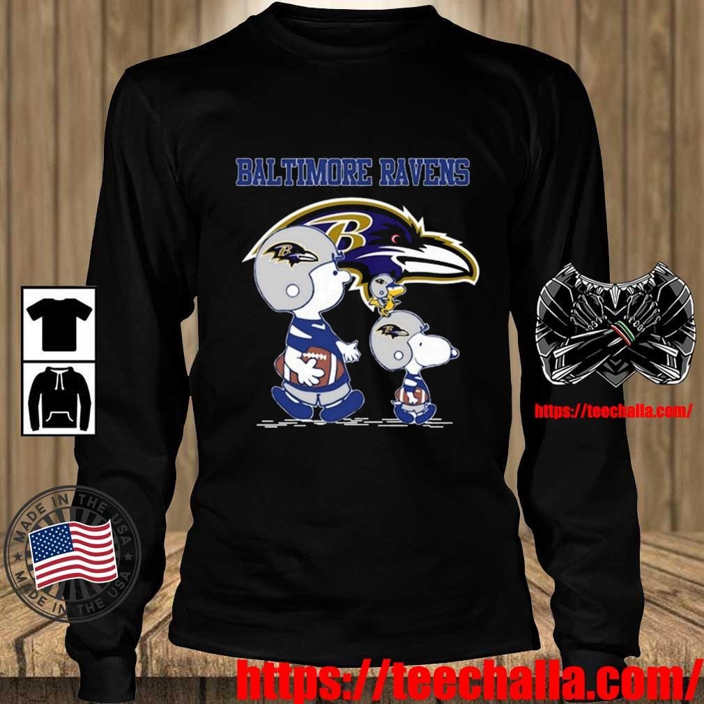 Original Snoopy And Charlie Browns Baltimore Ravens Shirt, hoodie ...