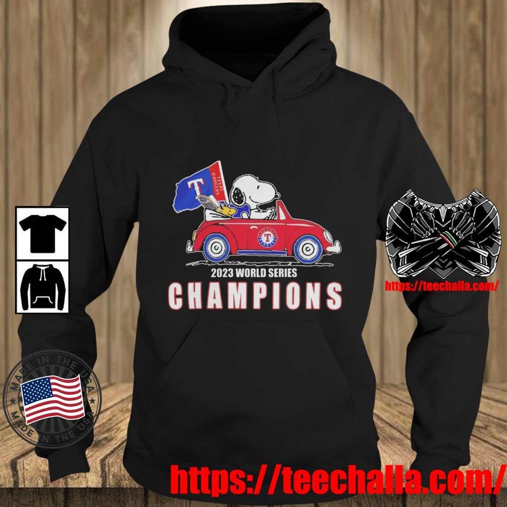 Original Snoopy and Woodstock Texas Rangers World series Champions 2023 ...