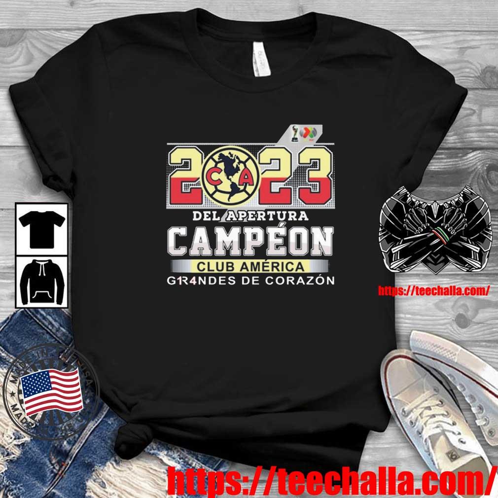 Original 2023 Del Apertura Campeon Club America Grandes De Corazon ...